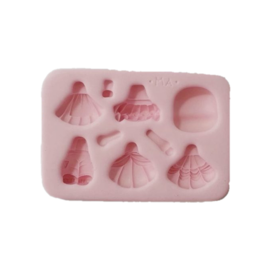 MA 656 Creative Dolls #2 Silicone Mold