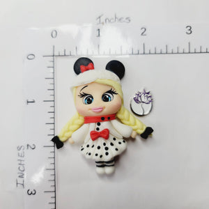 039 Aspen Clay Doll for Bow-Center, Jewelry Charms, Accessories, and More