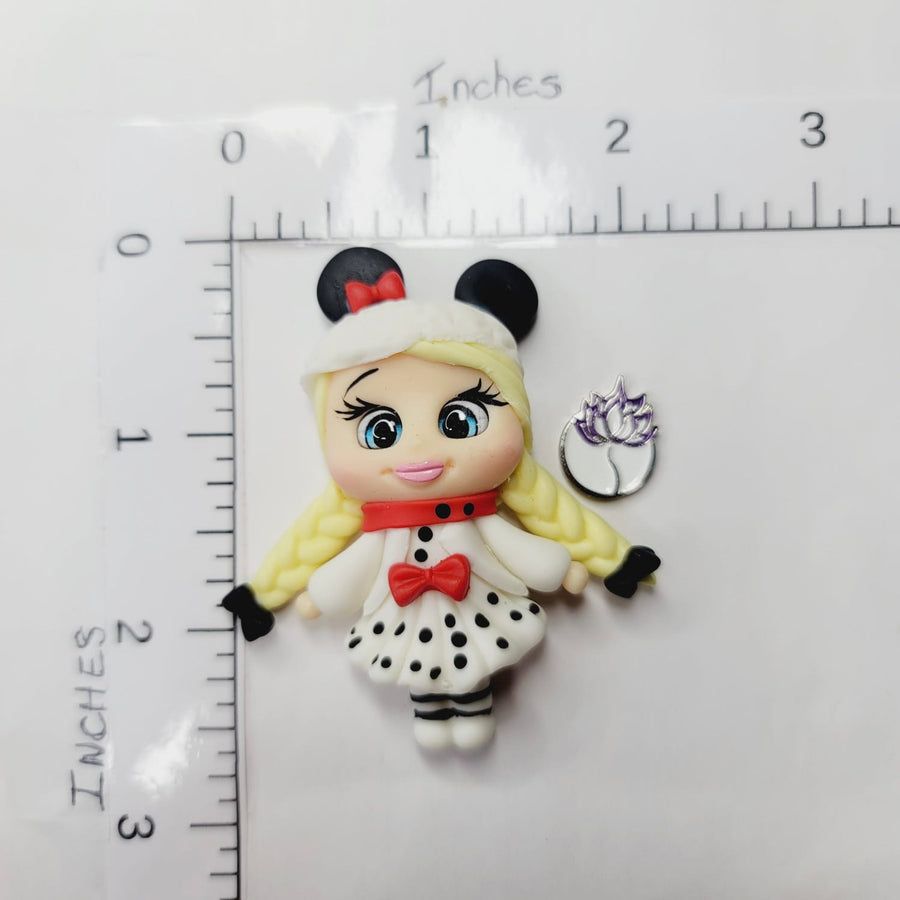 039 Aspen Clay Doll for Bow-Center, Jewelry Charms, Accessories, and More