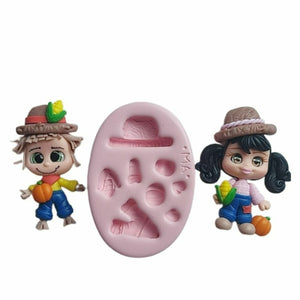 Farm Cuties Silicone Mold MA 746