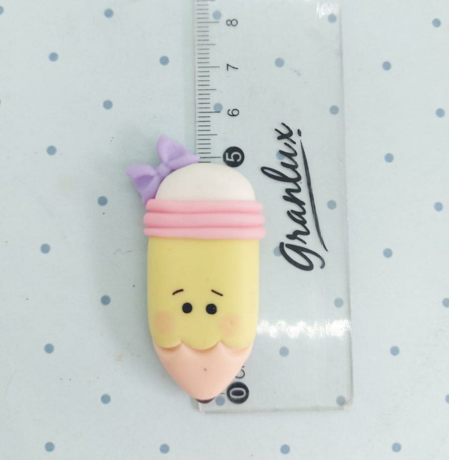 Cute School Pencil Silicone Mold 703MA