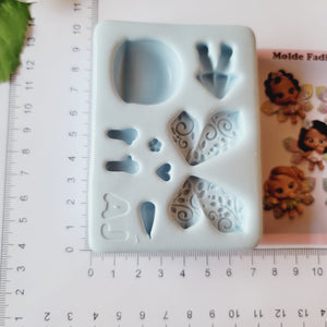 Cute Little Fairy Silicone Mold AJ #10