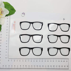 Adhesive Resin Eye Glasses for Clays MNC 525 9cm 6Units