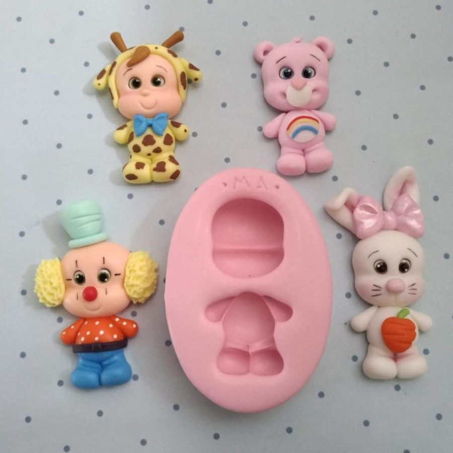 Adorable Creatures Silicone Mold 619 MA