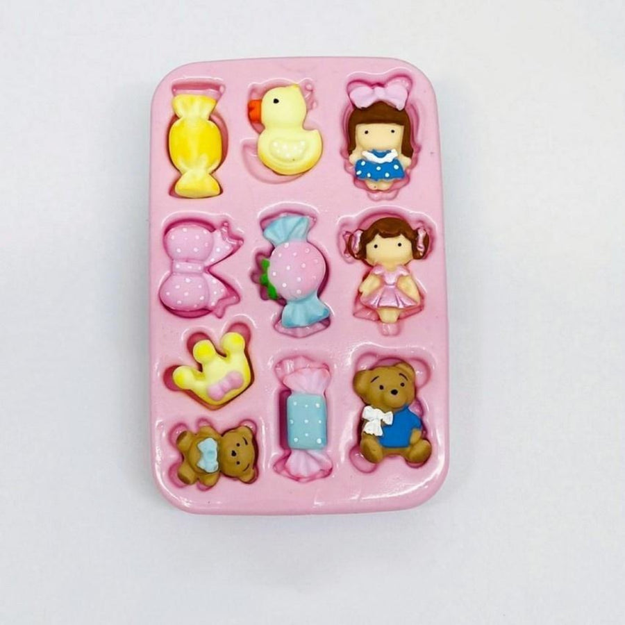 Mini Cuties Silicone Mold KKA #32