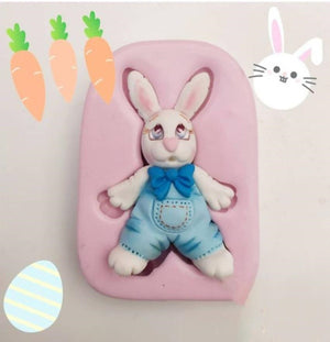 Country Bunny Silicone Mold MM-CTBA #5