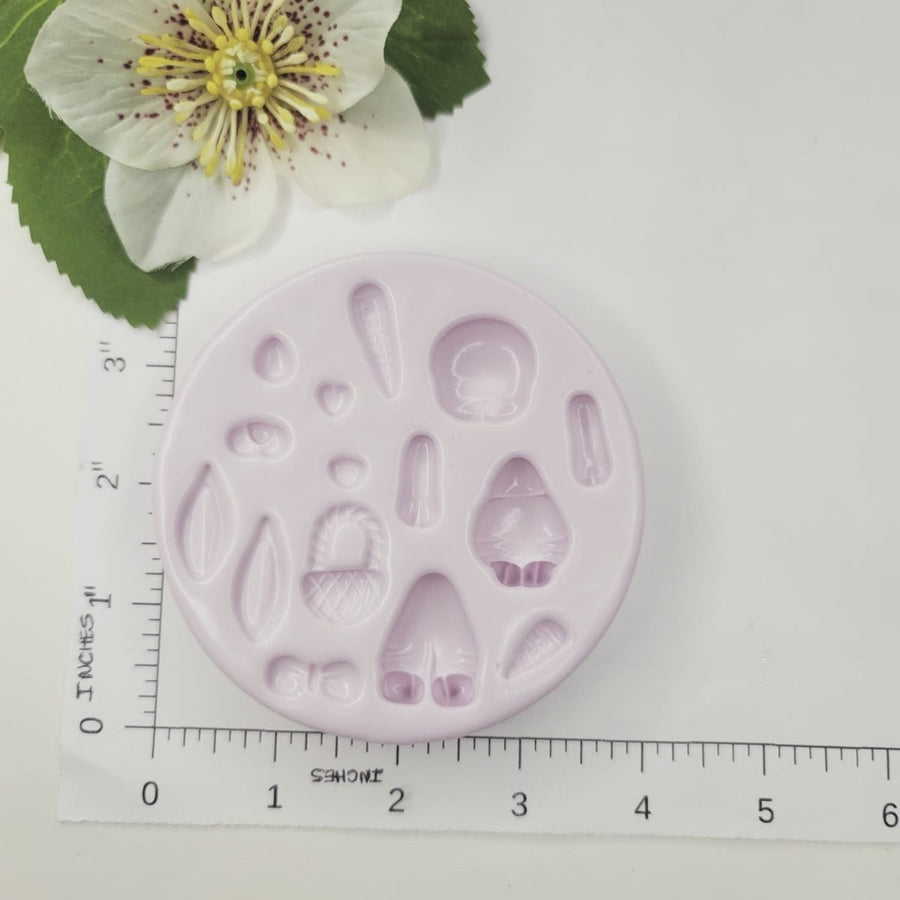 Loving Bunny Couple Silicone Mold MM-CTBA #6