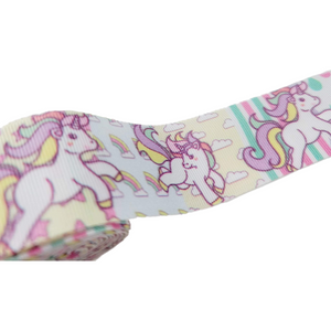 Unicorn Grosgrain Ribbon - 010798 - 1 1/2" (40mm) -  5 yards