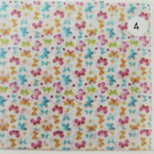 Decoupage Tissue for Clays and DIY Projects #13 Approx. 18cmx18cm