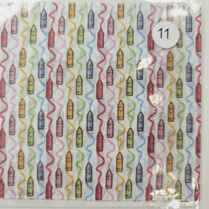 Decoupage Tissue for Clays and DIY Projects #12 Approx. 18cmx18cm