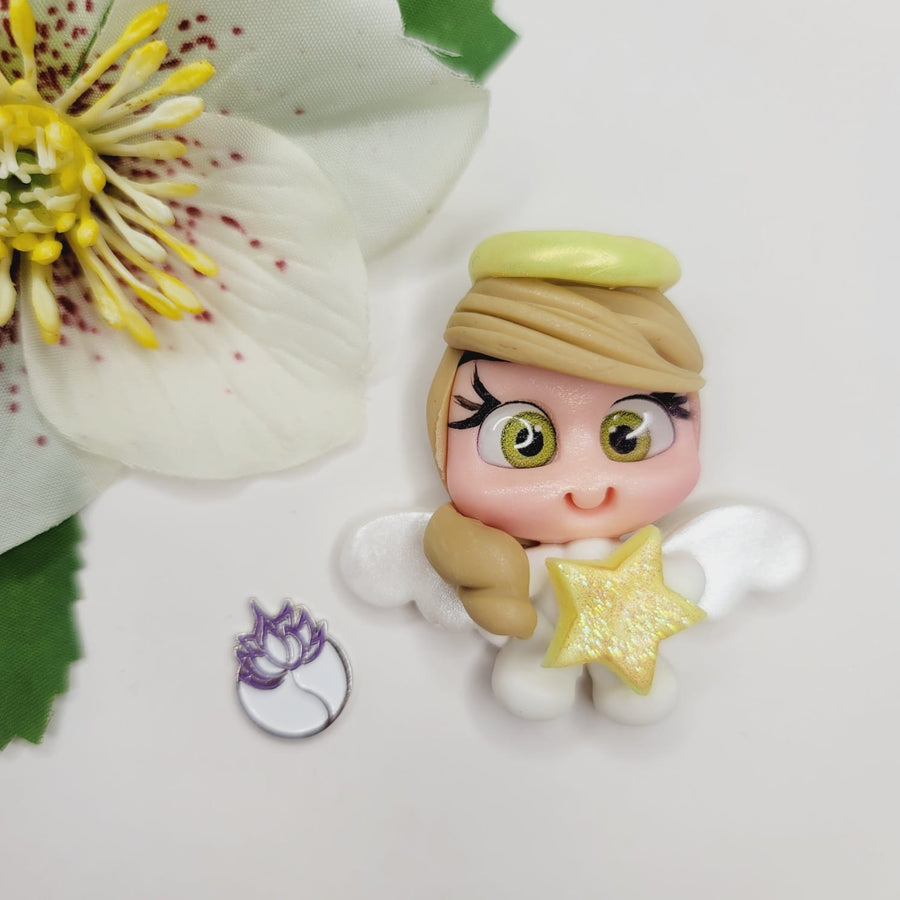 109 Celeste Clay Doll for Bow-Center, Jewelry Charms, Accessories, and More