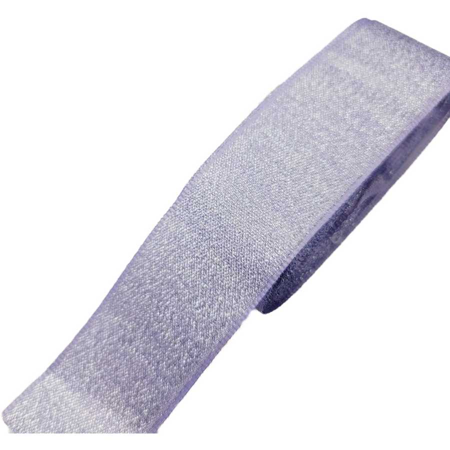 Lilac Cetin/Lurex Ribbon - 027702 - 1 1/2" (40mm) - 5 yards