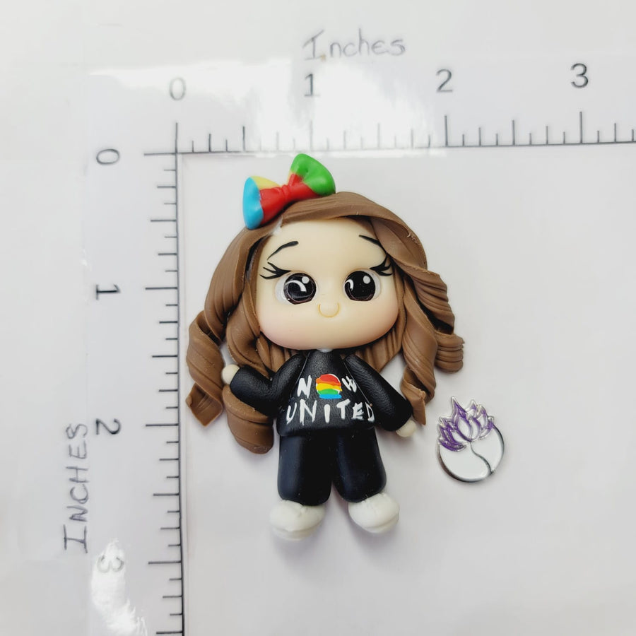 500 Rylie Clay Doll for Bow-Center, Jewelry Charms, Accessories, and More