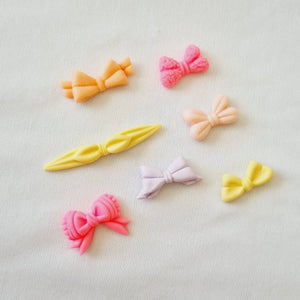 MD #88 Adorable hair-bows Silicone Mold