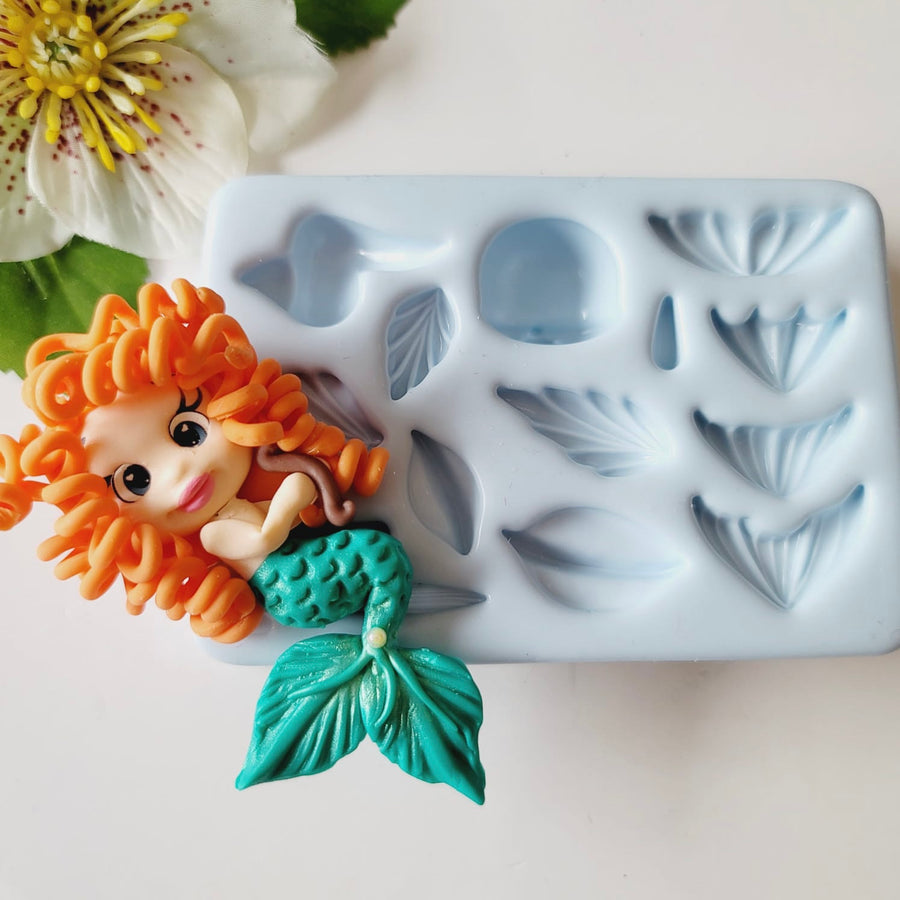 AJ #13 Enchanted Mermaid Silicone Mold