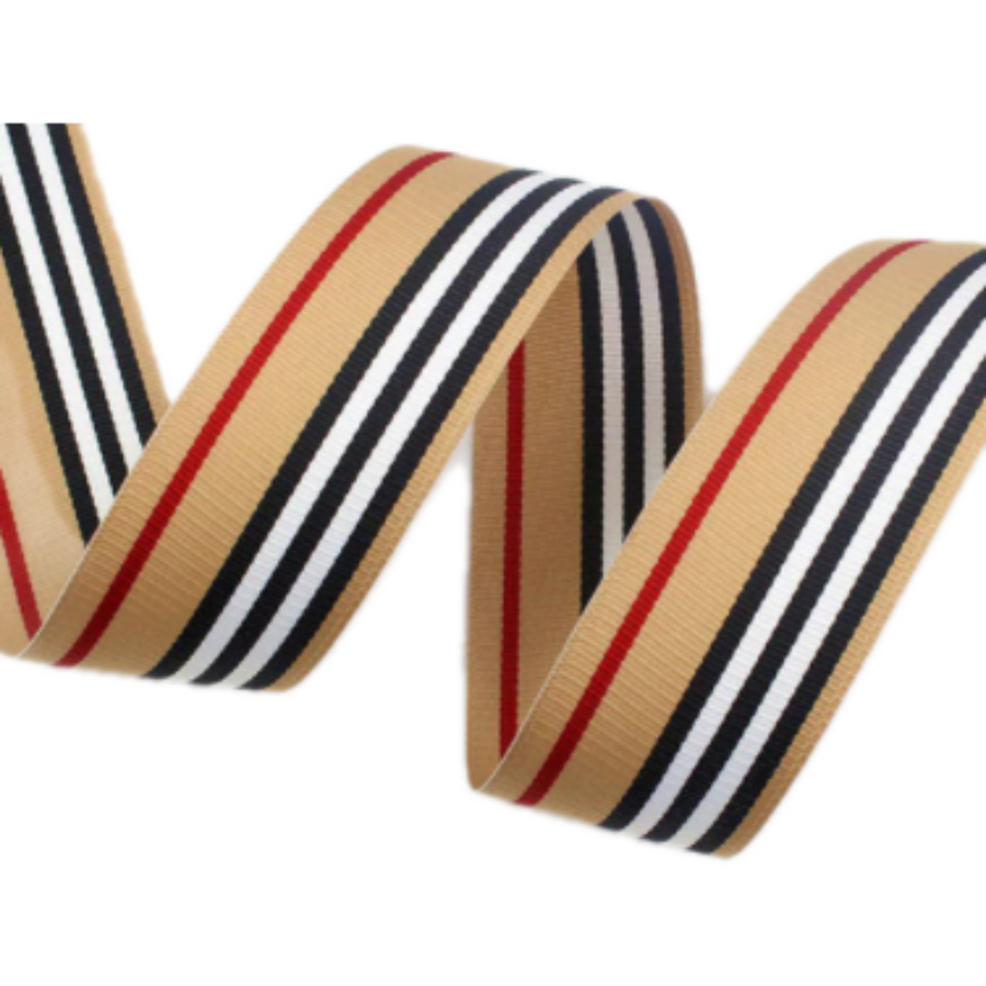 Printed Grosgrain Ribbon - 1 1/2" (38mm) - Sold by the Yard