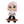 Load image into Gallery viewer, 041 Athena The Skater Clay Doll for Bow-Center, Jewelry Charms, Accessories, and More
