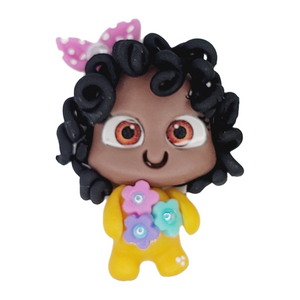 Baby Deja #049 Clay Doll for Bow-Center, Jewelry Charms, Accessories, and More