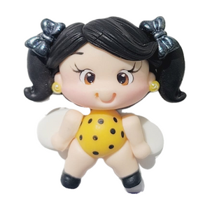 Mia Baby Bee #382 Clay Doll for Bow-Center, Jewelry Charms, Accessories, and More