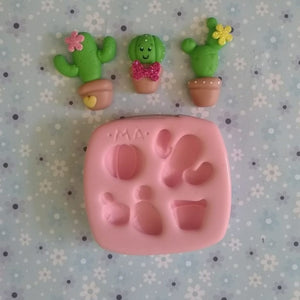 Mini Cactus Silicone Mold 368 MA