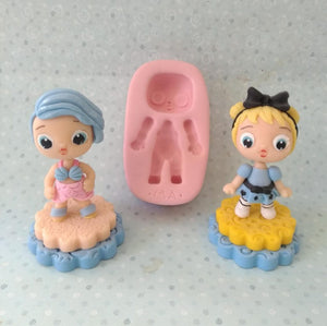 Doll 6 -Small Silicone Mold 371 MA