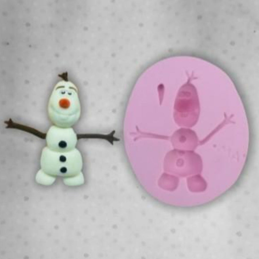MA 537 Snowman Silicone Mold