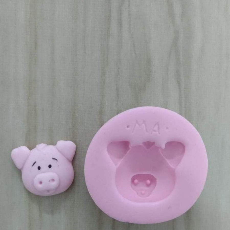 Pig Face Silicone Mold 048 MA