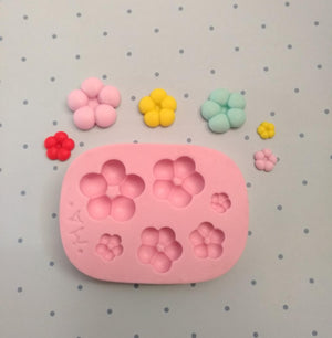 Cute Flowers #1 Silicone Mold 577 MA