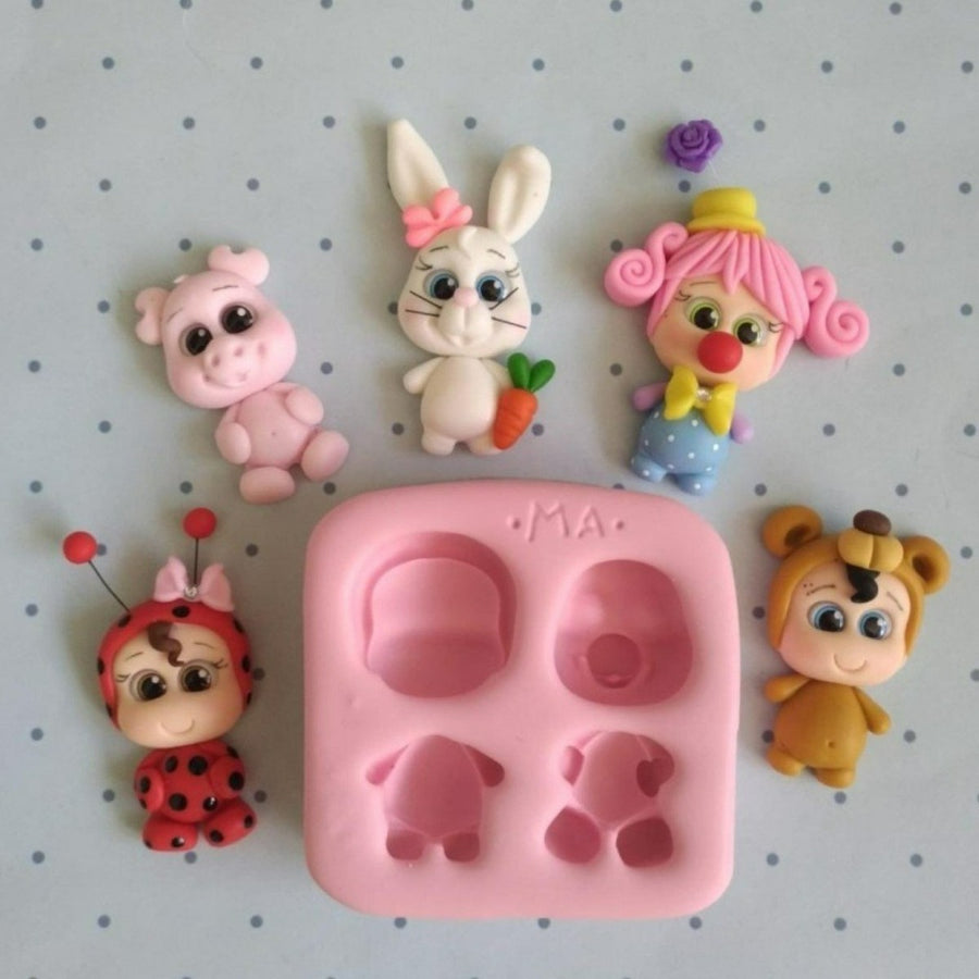 Adorable Creations #1 Silicone Mold 636 MA