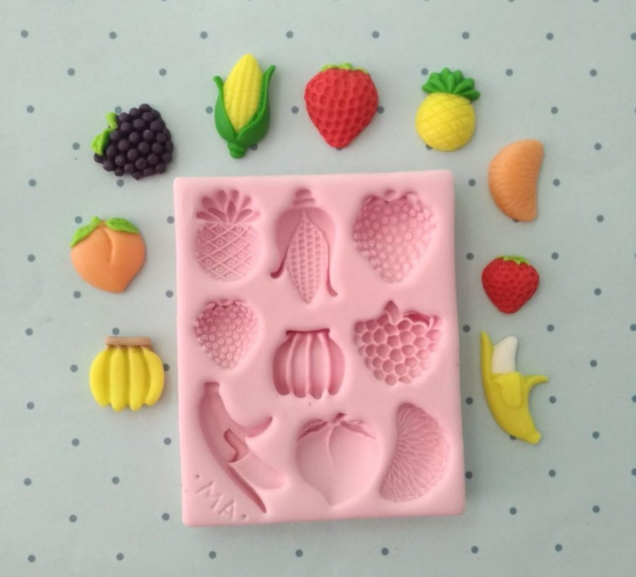 Mini Fruits Silicone Mold 644 MA