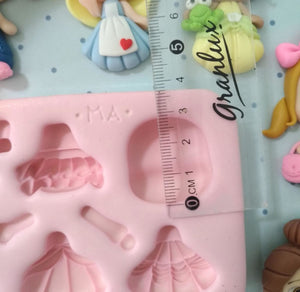 MA 656 Creative Dolls #2 Silicone Mold