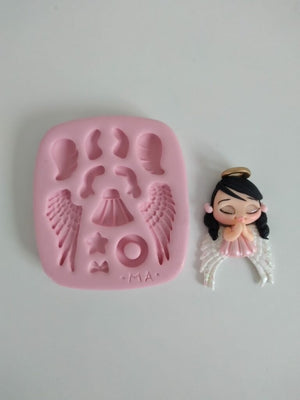 Adorable Angel Silicone Mold 779 MA