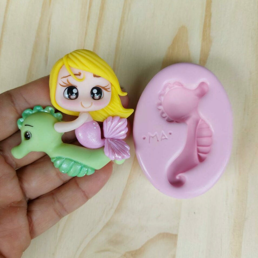 MA 790 Sea Horse Silicone Mold