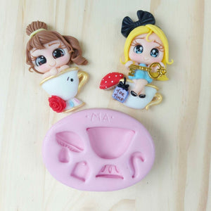 Cute Tea Cup Silicone Mold 797 MA