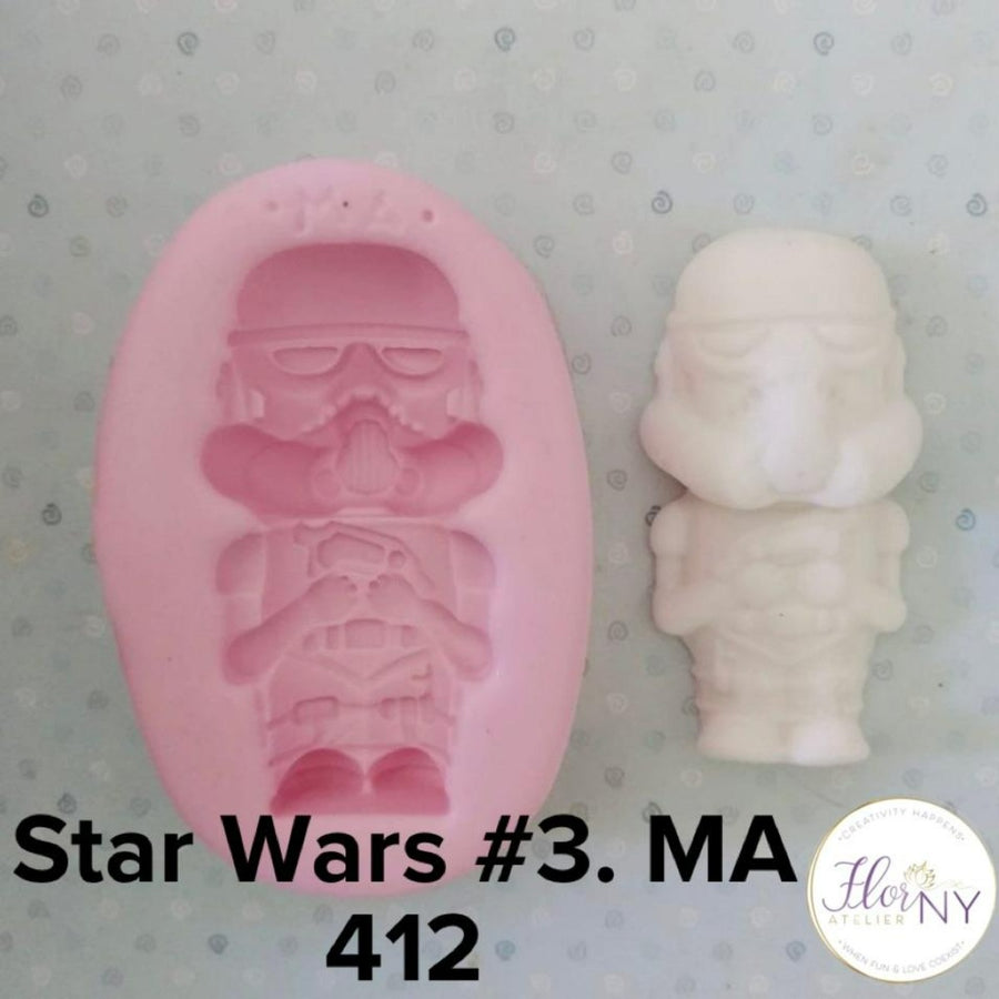 Guerra nas Estrelas #2 Silicone Mold MA 412