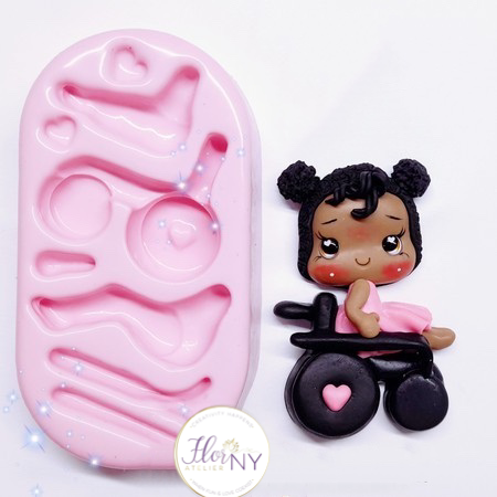 KKA #42 Super wheel chair Silicone Mold