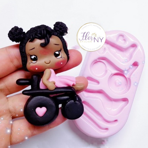 KKA #42 Super wheel chair Silicone Mold