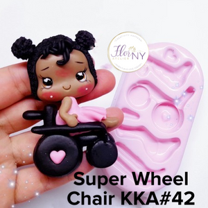 KKA #42 Super wheel chair Silicone Mold