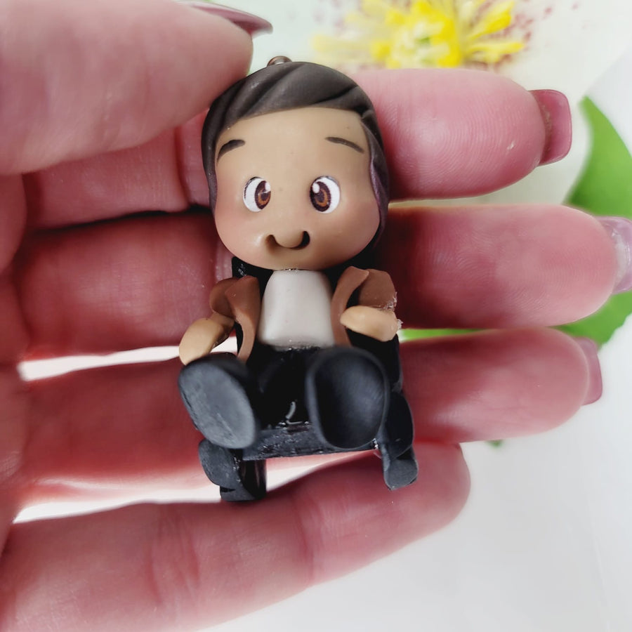 272 Jhonny Clay Doll for Bow-Center, Jewelry Charms, Accessories, and More