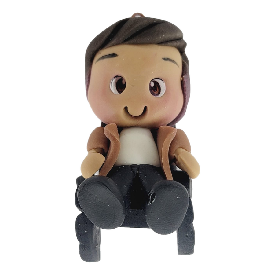 272 Jhonny Clay Doll for Bow-Center, Jewelry Charms, Accessories, and More