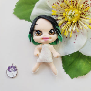 306 Kylie J Clay Doll for Bow-Center, Jewelry Charms, Accessories, and More