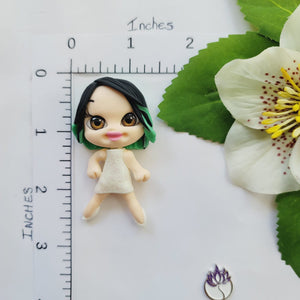 306 Kylie J Clay Doll for Bow-Center, Jewelry Charms, Accessories, and More