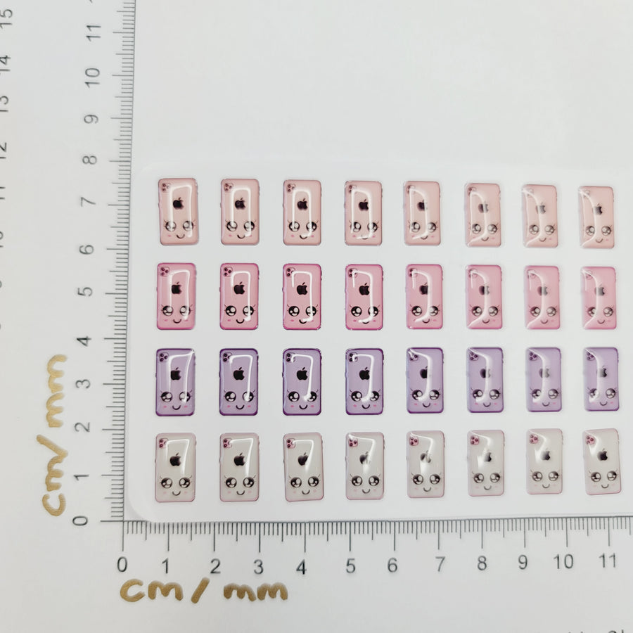 Adhesive Resin for Clays MF 25 Cell Kawaii (1.5 MM) 40 Units