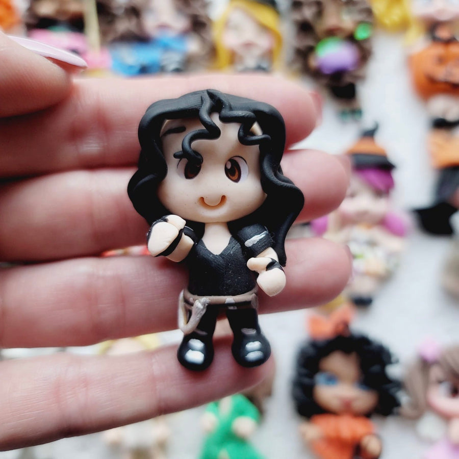 384 Michael Jack B Clay Doll for Bow-Center, Jewelry Charms, Accessories, and More
