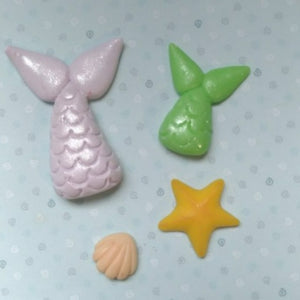 MA 178 Mermaid Tale Silicone Mold