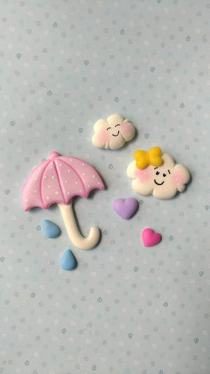 MA 186 Rainy Day Silicone Mold