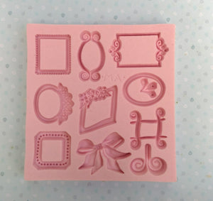 MA 144 Miniature frames Silicone Mold