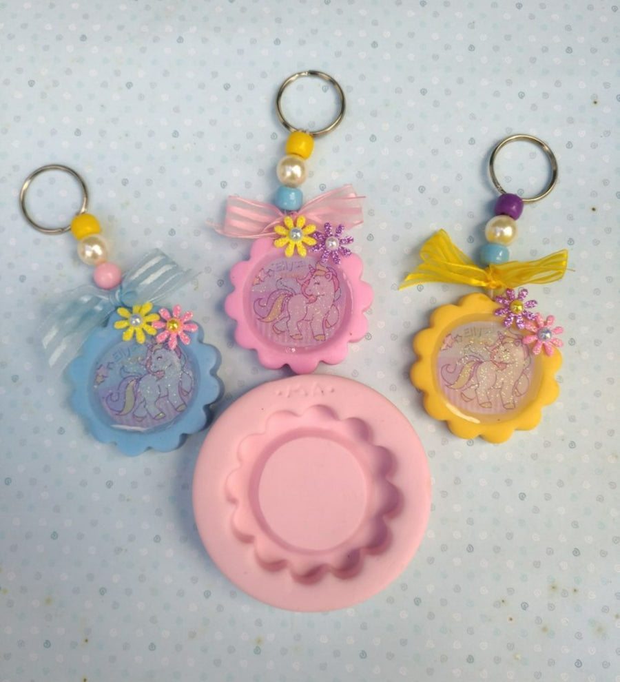 MA 154 Kit Key Chain Art Silicone Mold