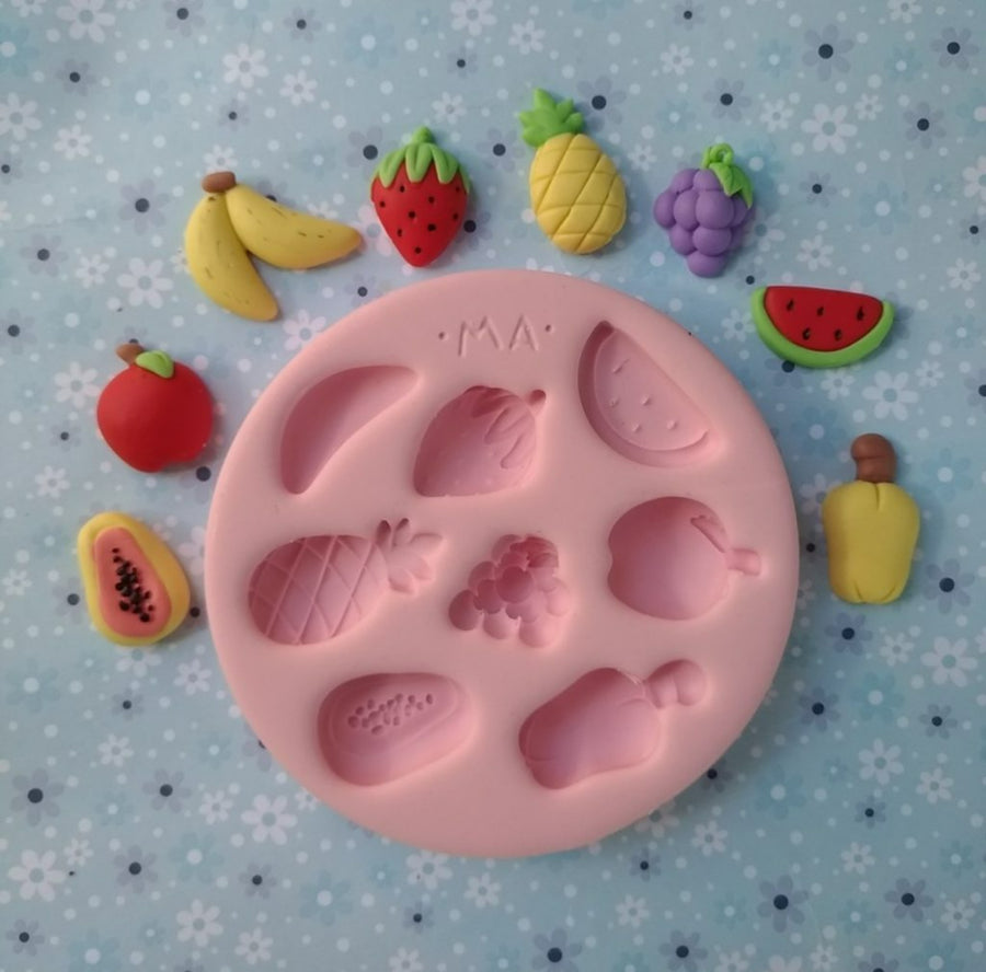 MA 316 Mini Fruits Silicone Mold