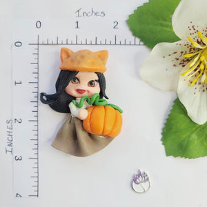 573 Willow Clay Doll for Bow-Center, Jewelry Charms, Accessories, and More